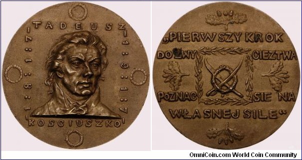 Medal - Tadeusz Kościuszko