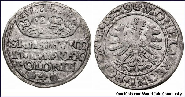 Grosz koronny Kraków mint - Sigismund I the Old.