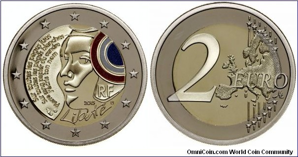 2 Euro - 25th Anniversary of the Festival of the Federation