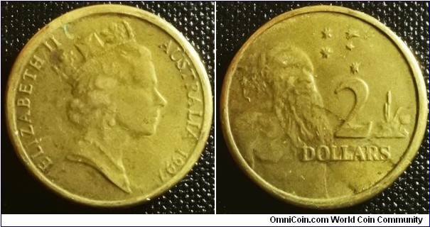 Australia 1997 2 dollars, counterfeit! 