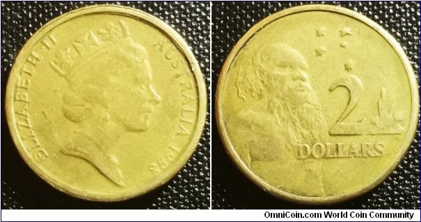 Australia 1998 2 dollars, counterfeit! 
