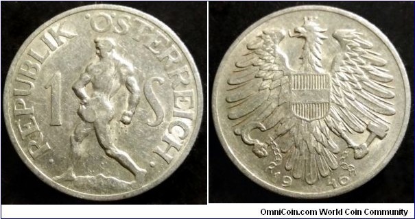 Austria 1 schilling.
1946 (III)