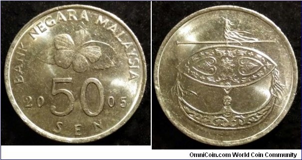 Malaysia 50 sen.
2005