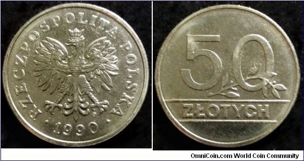 Poland 50 złotych.
1990 (IV)