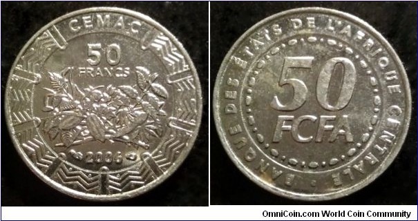 Central African States 50 francs (III)