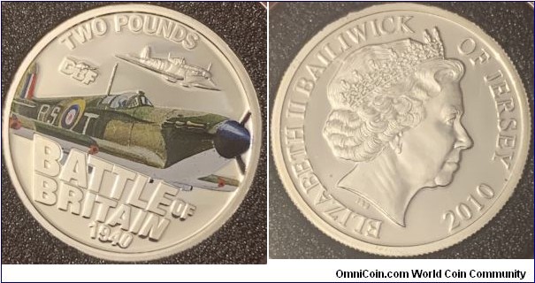 £2, 70th Anniversary of the Battle of Britain Spitfire