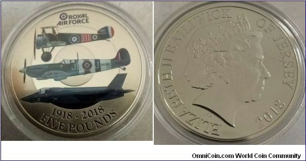 £5, 100th Anniversary of the Royal Air Force 1918-2018