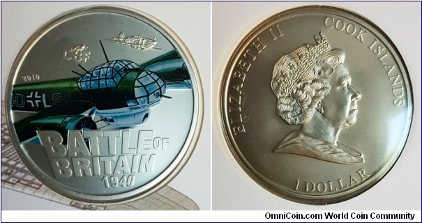 $1. Junkers Ju88. 70th anniversary of the Battle of Britain