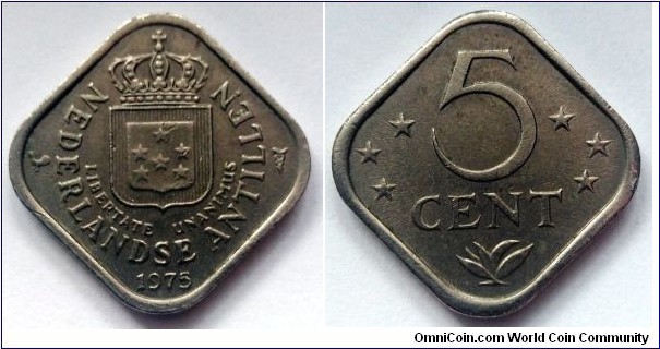 Netherlands Antilles 5 cent. 1975 (III)