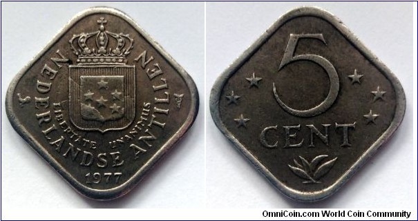 Netherlands Antilles 5 cent. 1977