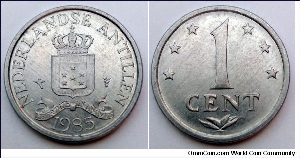 Netherlands Antilles 1 cent. 1985