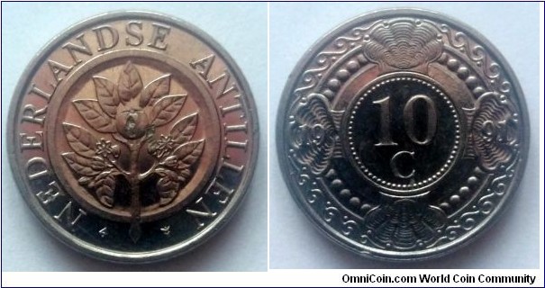 Netherlands Antilles 10 cent. 1991
