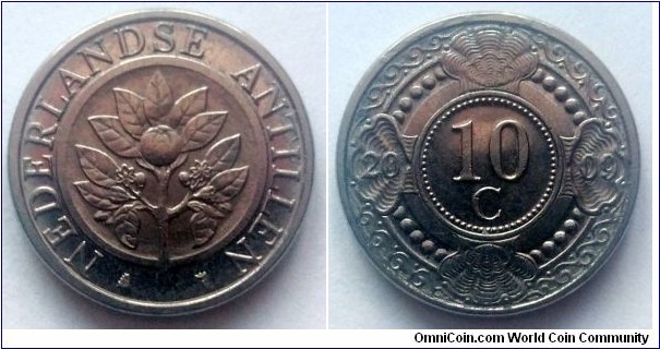 Netherlands Antilles 10 cent. 2009