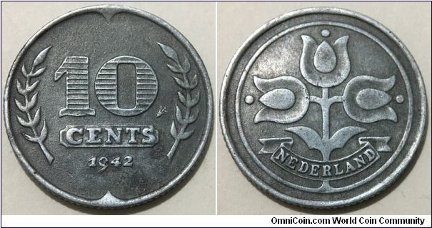 10 Cents (German Occupation // Zinc 3.3g)