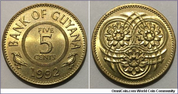 5 Cents (Republic // Nickel Brass) 
