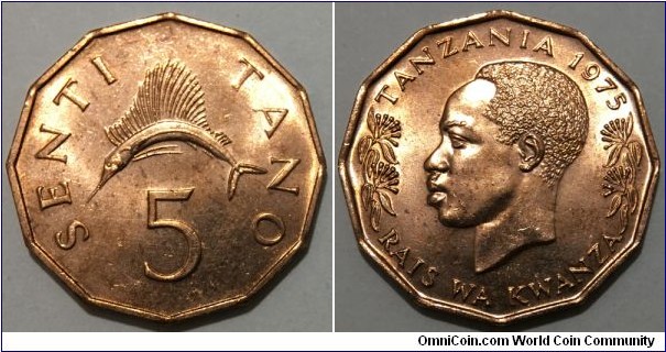 5 Senti (United Republic of Tanzania // Bronze 4g)
