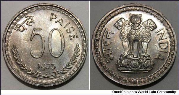 50 Paise (Republic of India // Copper-Nickel) 