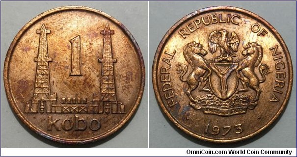 1 Kobo (Federal Republic of Nigeria // Bronze 5.9g) 