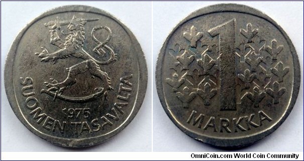 Finland 1 markka.
1975 S (II)