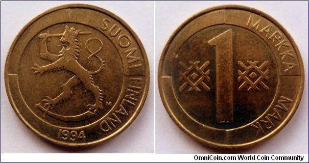 Finland 1 markka.
1994 M (II)