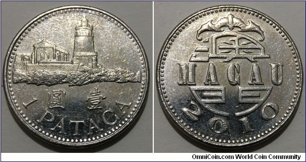 1 Pataca (Special Administrative Region of the People's Republic of China // Copper-Nickel)