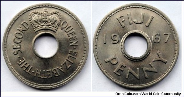 Fiji 1 penny.
1967