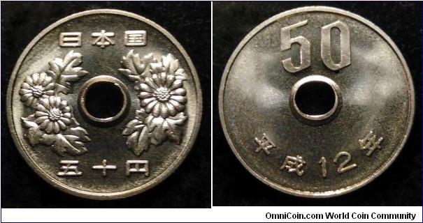Japan 50 yen.
2000
