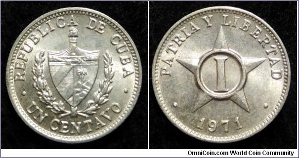 Cuba 1 centavo.
1971