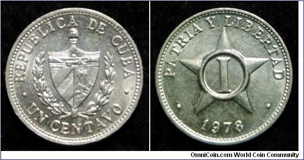 Cuba 1 centavo.
1978
