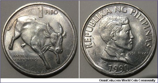 1 Piso (Republic of the Philippines // Copper-Nickel)