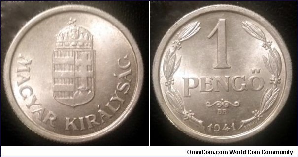 Hungary 1 pengo.
1941 (II)