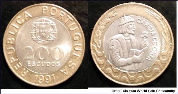 Portugal 200 escudos.
1991 (II)