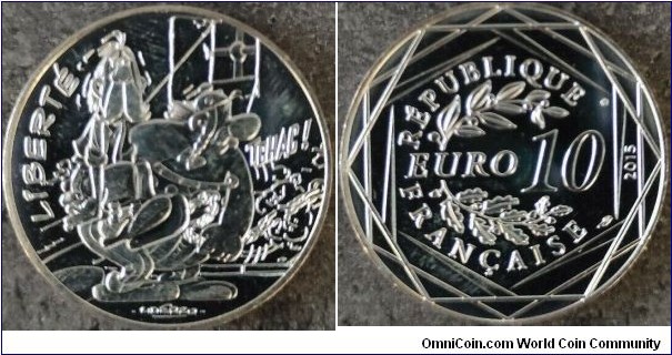 10 Euro  Liberty Asterix In Britain