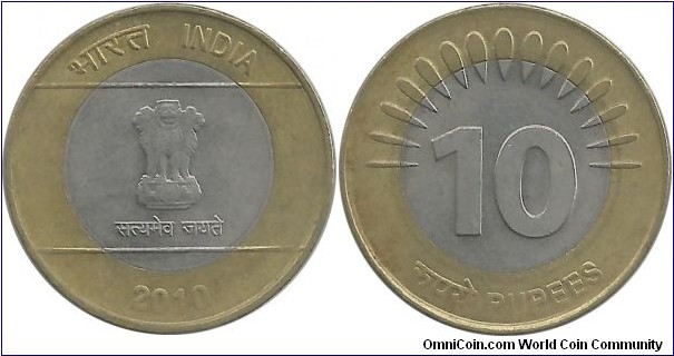 India-Republic 10 Rupees 2010(C)