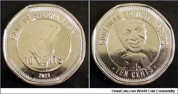 Sierra Leone 10 cents.
2022
