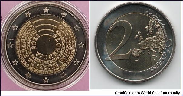 2 euro 200th Anniversary of the Museum for Carniola