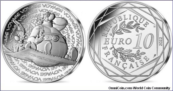 10 Euros Asterix Travel #8-18