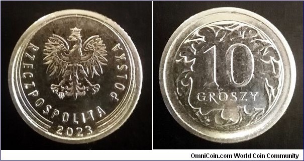 Poland 10 groszy. 
2023