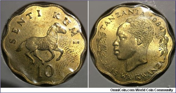 10 Senti (United Republic of Tanzania // Nickel Brass) 