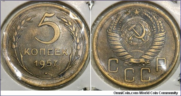 5 Kopecks (Soviet Union // Aluminium-Bronze) 
