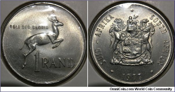 1 Rand (Republic of South Africa // Nickel 12g) 