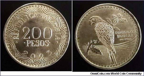 Colombia 200 pesos.
2023
