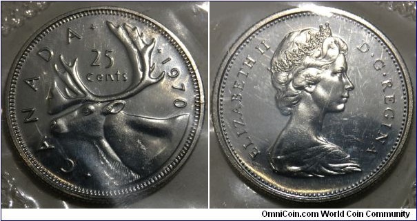 25 Cents (Commonwealth - Federal State of Canada / Queen Elizabeth II // Nickel 5.05g) 