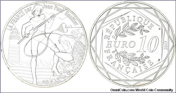 10 Euro Jean Paul Gaultier #9 Brttany 
