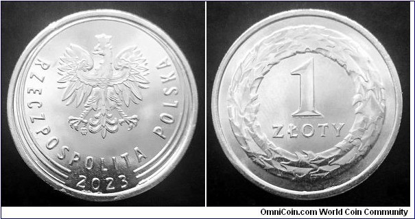 Poland 1 złoty. 2023