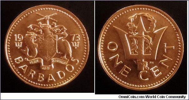 Barbados 1 cent. 1973