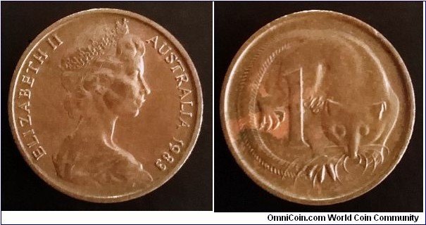 Australia 1 cent. 1983