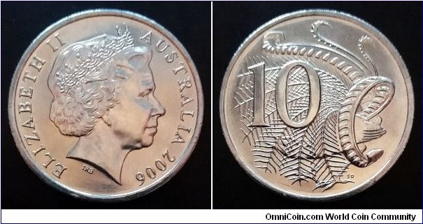 Australia 10 cents. 2006