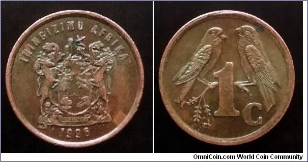 1 cent. 1996, Iningizimu Afrika (II)