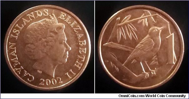 Cayman Islands 1 cent. 2002 (II)